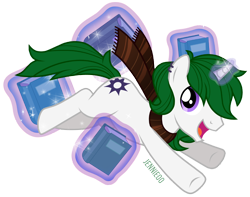 Size: 1200x946 | Tagged: safe, artist:jennieoo, oc, oc only, oc:zenith night, pony, unicorn, g4, book, clothes, colt, happy, magic, male, scarf, show accurate, simple background, smiling, solo, transparent background