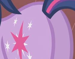 Size: 1732x1375 | Tagged: safe, screencap, twilight sparkle, pony, unicorn, bridle gossip, g4, butt, butt focus, butt only, cropped, cutie mark, female, pictures of butts, plot, solo, tail, twibutt, unicorn twilight