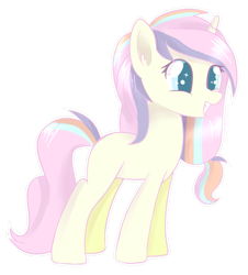 Size: 1111x1231 | Tagged: safe, artist:foxxy00candy, oc, oc only, oc:pastelicious, pony, unicorn, female, simple background, solo, transparent background