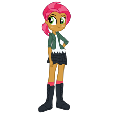 Size: 2700x2400 | Tagged: safe, artist:gmaplay, babs seed, equestria girls, g4, adorababs, cute, equestria girls-ified, female, high res, simple background, solo, transparent background