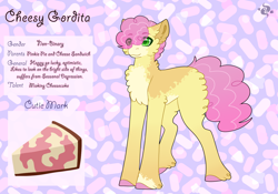 Size: 3500x2454 | Tagged: safe, artist:nobleclay, li'l cheese, pony, g4, the last problem, high res, older, reference sheet, solo