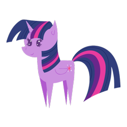 Size: 702x702 | Tagged: safe, artist:thebenalpha, twilight sparkle, alicorn, pony, g4, pointy ponies, simple background, solo, transparent background, twilight sparkle (alicorn)