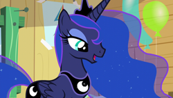 Size: 1280x720 | Tagged: safe, screencap, princess luna, alicorn, pony, bloom and gloom, g4, clubhouse, crusaders clubhouse, female, mare, solo