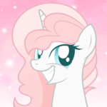 Size: 1000x1000 | Tagged: safe, artist:jennieoo, oc, oc:sweetheart, pony, unicorn, animated, blinking, cheeky smile, gif, grin, happy, show accurate, smiling, solo, vector