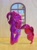 Size: 1024x1366 | Tagged: safe, artist:malte279, part of a set, pinkie pie, earth pony, pony, g4, craft, embossing, irl, metal foil, photo