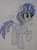 Size: 2720x3640 | Tagged: safe, artist:svarlet batfire, oc, oc:twinkle starstone, alicorn, pony, alicorn oc, base used, blushing, cute, folded wings, high res, hooves up, horn, open mouth, traditional art, two toned wings, watermark, wings