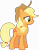 Size: 5000x6480 | Tagged: safe, artist:n0kkun, applejack, earth pony, pony, g4, applejack's hat, cowboy hat, female, freckles, hat, mare, simple background, solo, transparent background, vector