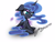 Size: 3500x2625 | Tagged: safe, artist:musical ray, nightmare moon, princess luna, alicorn, pony, g4, adorable face, cute, fangs, female, floppy ears, high res, mare, moon, moonabetes, solo