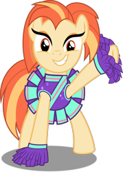 Size: 6232x8699 | Tagged: safe, artist:starcollider, shimmy shake, earth pony, pony, derpibooru, 2 4 6 greaaat, g4, .svg available, absurd resolution, cheerleader outfit, clothes, cute, female, juxtaposition, juxtaposition win, mare, meme, meta, shakeabetes, show accurate, simple background, skirt, solo, transparent background, vector