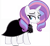 Size: 10192x9328 | Tagged: safe, artist:goldenheart4, potion nova, pony, unicorn, g4, g4.5, my little pony: pony life, cloak, clothes, eyeshadow, female, g4.5 to g4, generation leap, makeup, mare, simple background, solo, transparent background, vector