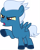 Size: 6466x7992 | Tagged: safe, artist:goldenheart4, grogar, rumble, pegasus, pony, g4, colt, male, open mouth, palette swap, raised hoof, recolor, simple background, solo, transparent background, unshorn fetlocks