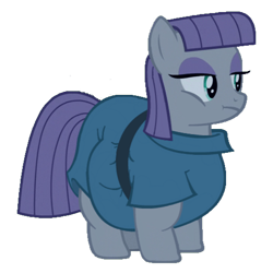 Size: 504x504 | Tagged: safe, artist:monterrang, edit, edited edit, maud pie, earth pony, pony, tumblr:ask fat maud pie, g4, fat, isolated, maud pudge, simple background, solo, transparent background