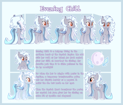 Size: 1280x1096 | Tagged: safe, artist:paradiseskeletons, oc, oc only, oc:evening chill, bat pony, crystal pony, pegasus, pony, crystallized, fangs, female, moon, reference sheet, sequence, solo
