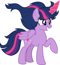 Size: 3663x4000 | Tagged: safe, artist:orin331, twilight sparkle, alicorn, keldeo, pony, g4, cute, female, mare, pokémon, raised hoof, simple background, solo, transparent background, twiabetes, twilight sparkle (alicorn), vector