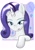 Size: 1448x2048 | Tagged: safe, artist:batipin, rarity, pony, unicorn, g4, bust, female, mare, solo