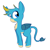 Size: 2343x2333 | Tagged: safe, artist:nevaylin, gallus, pegasus, pony, g4, april fools joke, high res, leonine tail, male, ponified, ponified gallus, pony gallus, simple background, solo, species swap, stallion, white background, why