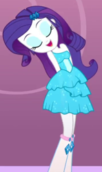 Size: 354x598 | Tagged: safe, screencap, rarity, equestria girls, g4, make up shake up, my little pony equestria girls: summertime shorts, cropped, cute, fall formal outfits, raribetes, solo