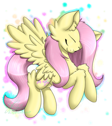 Size: 1600x1800 | Tagged: safe, artist:derpfacederpy, fluttershy, pegasus, pony, g4, cute, eyes closed, female, shyabetes, simple background, solo, transparent background