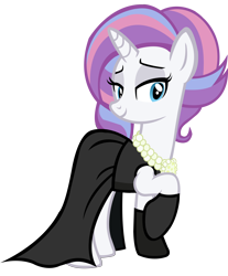 Size: 9030x10919 | Tagged: safe, artist:goldenheart4, potion nova, pony, unicorn, g4, g4.5, my little pony: pony life, alternate hairstyle, bedroom eyes, clothes, cute, dress, eyeshadow, female, g4.5 to g4, generation leap, gloves, jewelry, lidded eyes, makeup, mare, necklace, novabetes, raised hoof, simple background, solo, transparent background, vector