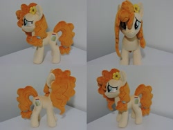 Size: 1597x1199 | Tagged: safe, artist:little-broy-peep, pear butter, earth pony, pony, g4, female, irl, mare, photo, plushie, solo