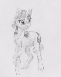 Size: 2318x2948 | Tagged: safe, artist:joestick, sweetie belle, pony, unicorn, g4, cutie mark, female, filly, high res, solo, the cmc's cutie marks, traditional art