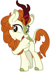 Size: 7000x10000 | Tagged: safe, artist:tardifice, autumn blaze, kirin, g4, sounds of silence, absurd resolution, simple background, solo, transparent background, vector