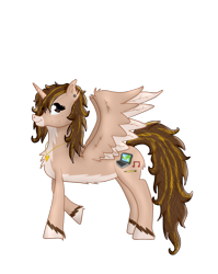 Size: 1100x1384 | Tagged: safe, artist:twin-fan, oc, oc only, alicorn, pony, alicorn oc, chest fluff, ear piercing, female, horn, jewelry, mare, necklace, piercing, simple background, solo, transparent background, unshorn fetlocks, wings