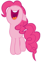 Size: 1981x3028 | Tagged: safe, artist:tardifice, pinkie pie, pony, g4, open mouth, simple background, solo, transparent background, uvula, vector, volumetric mouth