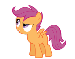 Size: 2763x2171 | Tagged: safe, artist:tardifice, scootaloo, pony, g4, high res, simple background, solo, transparent background, vector