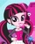 Size: 850x1050 | Tagged: safe, artist:rjp.rammy, monster girl, vampire, equestria girls, g4, barely eqg related, clothes, crossover, cute, cute little fangs, draculaura, ear piercing, earring, equestria girls style, equestria girls-ified, fangs, female, jewelry, lipstick, lockers, looking at you, mattel, monster, monster high, necklace, piercing, solo, vegan, vegetarian