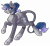 Size: 3500x3216 | Tagged: safe, artist:amazing-artsong, oc, oc only, oc:grim hollow, pony, unicorn, female, high res, mare, simple background, solo, transparent background