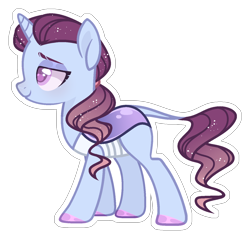 Size: 1430x1366 | Tagged: safe, artist:x-dainichi-x, oc, oc only, changepony, hybrid, pony, female, interspecies offspring, offspring, parent:pharynx, parent:trixie, parents:pharynxie, simple background, solo, transparent background