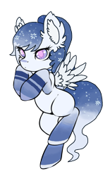 Size: 743x1193 | Tagged: safe, artist:otterlynx, oc, oc only, oc:winters grace, pegasus, pony, female, mare, simple background, solo, transparent background