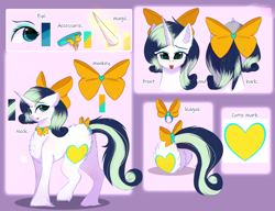 Size: 5916x4541 | Tagged: safe, artist:krissstudios, oc, oc only, pony, unicorn, absurd resolution, bow, female, hair bow, mare, solo