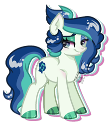 Size: 814x928 | Tagged: safe, artist:danascurtu2005, oc, oc only, oc:seamist serenade, earth pony, pony, female, mare, simple background, solo, transparent background