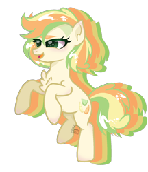 Size: 1328x1534 | Tagged: safe, artist:danascurtu2005, oc, oc only, oc:citrus zest, earth pony, pony, female, mare, simple background, solo, transparent background