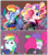 Size: 927x1065 | Tagged: safe, artist:foxklt, screencap, pinkie pie, rainbow dash, earth pony, pegasus, pony, snail, a queen of clubs, equestria girls, g4, my little pony equestria girls: better together, female, grin, mc pinkie, obtrusive watermark, one eye closed, rapper dash, rapper pie, scene interpretation, screencap reference, screenshot redraw, smiling, watermark, wink