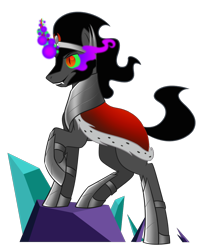 Size: 900x1100 | Tagged: safe, artist:enigmadoodles, king sombra, pony, g4, dark magic, magic, simple background, solo, transparent background