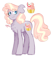 Size: 1109x1213 | Tagged: safe, artist:gallantserver, oc, oc only, oc:rosemary gala, earth pony, pony, female, magical lesbian spawn, magical threesome spawn, mare, offspring, parent:apple bloom, parent:diamond tiara, parent:silver spoon, simple background, solo, transparent background