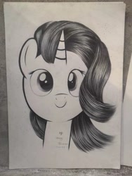 Size: 1080x1440 | Tagged: safe, artist:henry forewen, pony, bust, monochrome, sketch, solo, traditional art