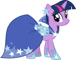 Size: 3765x3000 | Tagged: safe, artist:cloudy glow, twilight sparkle, pony, unicorn, g4, the best night ever, clothes, dignified wear, dress, female, gala dress, high res, mare, simple background, solo, transparent background, twilight sparkle's first gala dress, unicorn twilight, vector