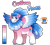 Size: 950x850 | Tagged: safe, artist:lastnight-light, oc, oc only, oc:cotton floss, pegasus, pony, beard, colored wings, facial hair, male, multicolored wings, simple background, solo, stallion, transparent background, two toned wings, wings