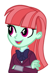 Size: 451x666 | Tagged: safe, artist:gmaplay, melon mint, equestria girls, g4, my little pony equestria girls: friendship games, cute, melondorable, simple background, solo, transparent background