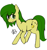 Size: 1119x1196 | Tagged: safe, artist:mranthony2, oc, oc only, oc:lemon bounce, pony, colored, cute, female, full body, looking at you, simple background, solo, white background, wingless