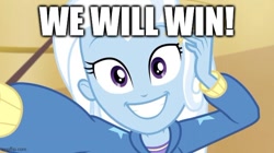 Size: 640x359 | Tagged: safe, edit, edited screencap, screencap, trixie, do it for the ponygram!, equestria girls, g4, my little pony equestria girls: better together, cute, diatrixes, text