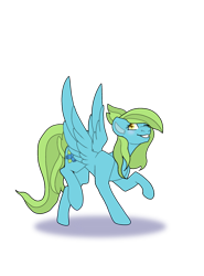 Size: 1580x2140 | Tagged: safe, artist:zarinaroseyt, oc, oc only, oc:blueberry skies, pegasus, pony, female, mare, simple background, solo, transparent background
