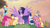 Size: 1920x1080 | Tagged: safe, screencap, applejack, fluttershy, luster dawn, pinkie pie, rainbow dash, rarity, spike, twilight sparkle, alicorn, dragon, earth pony, pegasus, pony, unicorn, g4, my little pony: friendship is magic, the last problem, female, gigachad spike, male, mane seven, mane six, mare, older, older applejack, older fluttershy, older mane seven, older mane six, older pinkie pie, older rainbow dash, older rarity, older spike, older twilight, older twilight sparkle (alicorn), princess twilight 2.0, twilight sparkle (alicorn), winged spike, wings