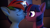 Size: 3840x2160 | Tagged: safe, artist:psfmer, rainbow dash, twilight sparkle, alicorn, pegasus, pony, g4, 3d, eyes closed, female, high res, kissing, lesbian, moon, nose kiss, revamped ponies, ship:twidash, shipping, source filmmaker, surprised, twilight sparkle (alicorn), wide eyes