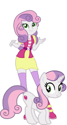 Size: 1791x3323 | Tagged: safe, artist:gmaplay, sweetie belle, pony, unicorn, equestria girls, g4, cutie mark, older, older sweetie belle, simple background, solo, the cmc's cutie marks, transparent background
