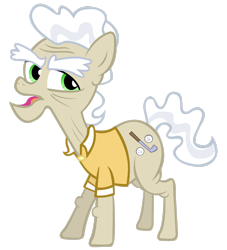 Size: 2335x2569 | Tagged: safe, artist:boneswolbach, geri, earth pony, pony, g4, high res, male, simple background, solo, transparent background, vector